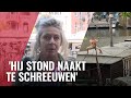 Da Costakade opgeschrikt door vernielende verwarde man