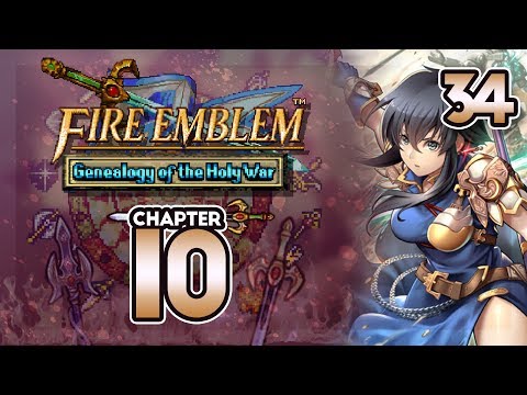 Part 34: Let's Play Fire Emblem 4, Genealogy of the Holy War, Gen 2, Chapter 10 - "Saving Children"