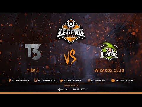 Wizards vs Tier 3 | Match 5 | Group A | Legend Series: Overwatch