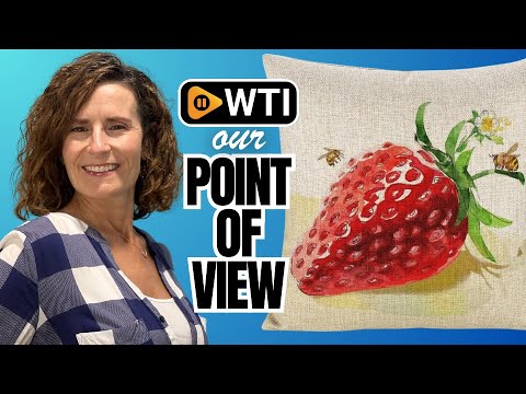 Strawberries Bees Throw Pillow Covers 18×18 Inch Linen Pillowcase Invisible Zipper Home Decor Pillow Cases - WTI product video review