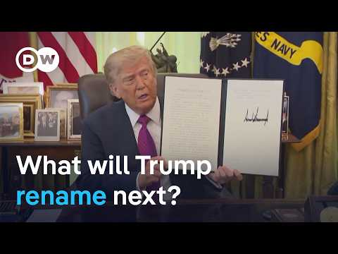 From Gulf of America to Lake America... What will Trump rename next? | DW News