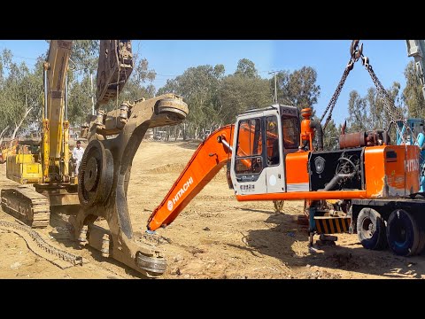 Excavator Machine Chassis is Broken  // Repairing with Amazing Tecnique