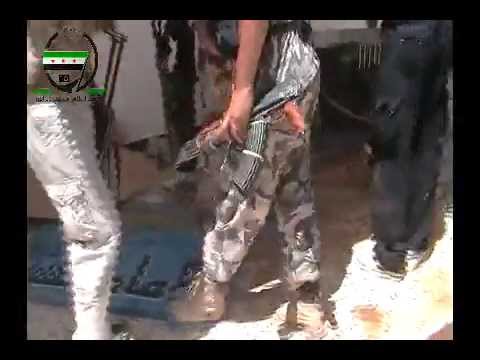 اقتحام حسينية حطلة من قبل كتائب الجيش الحر في دير الزور