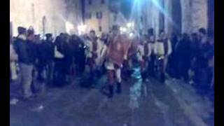 preview picture of video 'Sbandieratori di Narni, serata musici 2008'