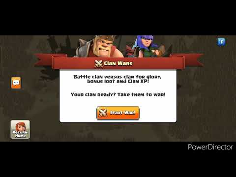 HOW TO START CLAN WAR.@ClashOfClans