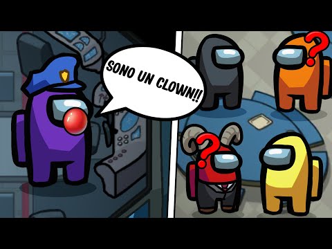 AMONG US MA FACCIO IL CLOWN NEI MEETING - Among Us