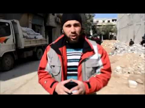 200 Nahrungpakete und 200 Holzpakete a 30kg  in  Jobar, Mdera, Jesreen, und Saqaba