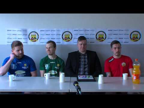 Lehdistötilaisuus Tervarit-Ilves FS 1-6 (0-2) 2.finaali 21.4  2.finaali