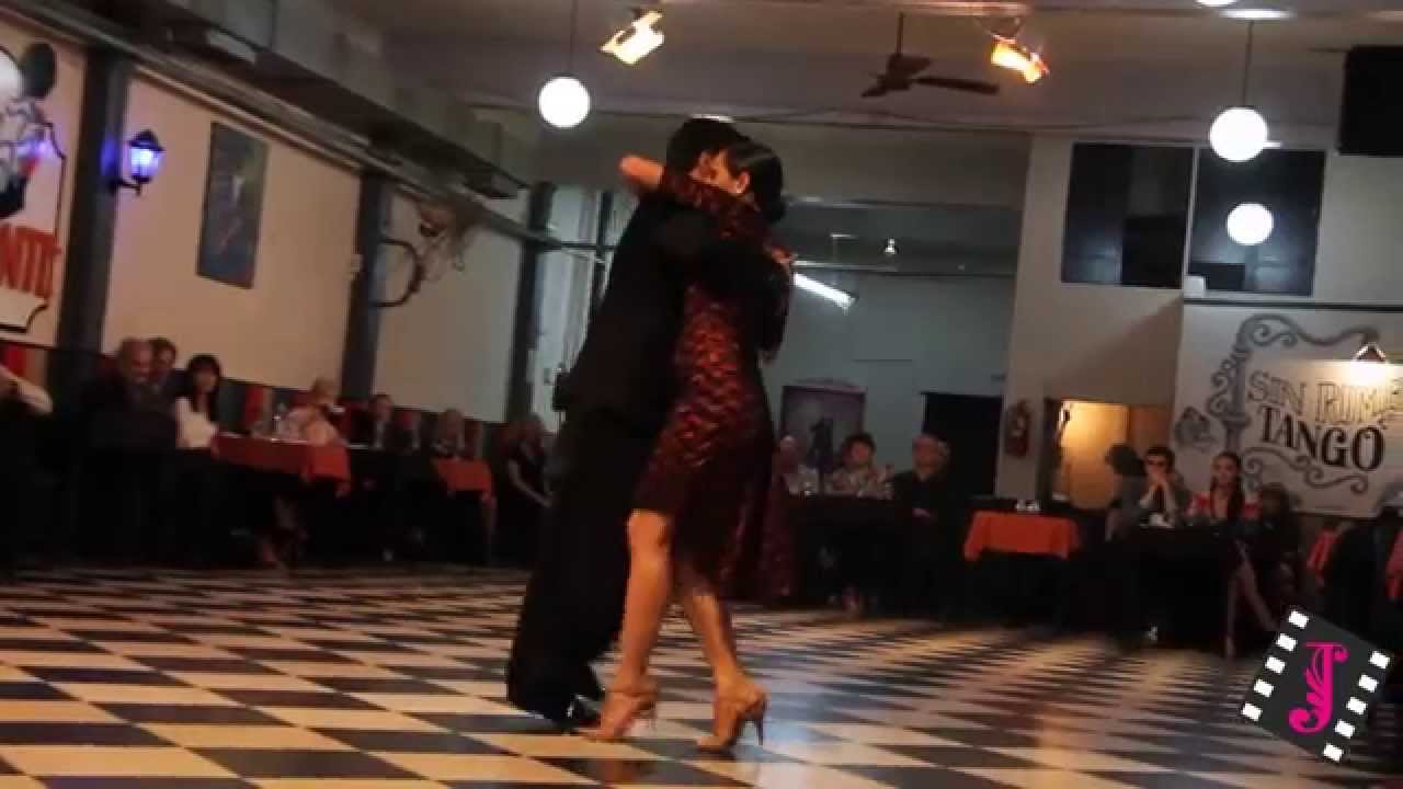 ANA BARROS Y FACUNDO ARNEDO en el Sin Rumbo 03 (Milonga)