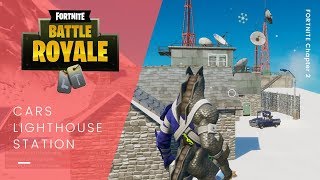 Fortnite 2: Season 1 - Dance At Compact Cars, Lockie’s Lighthouse & A Weather Station