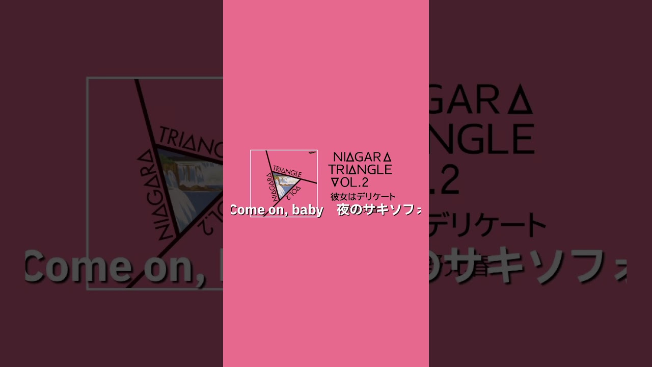 彼女はデリケート／佐野元春　#佐野元春 #彼女はデリケート #ナイアガラトライアングルvol2