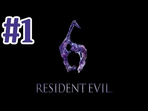 Resident Evil 6 Co-op Walkthrough Part 1 With Landan - Leon and Helena New Gameplay Demo
