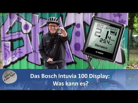 The Bosch Intuvia 100 Display What can it do