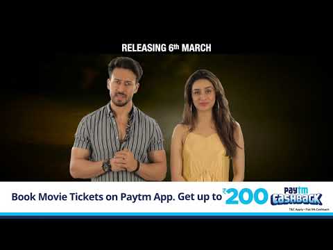 Book #Baaghi3 tickets on Paytm