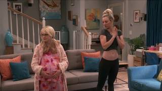 The Big Bang Theory_Penny teaching Bernadette Yoga (Put on some clothes Bitch)