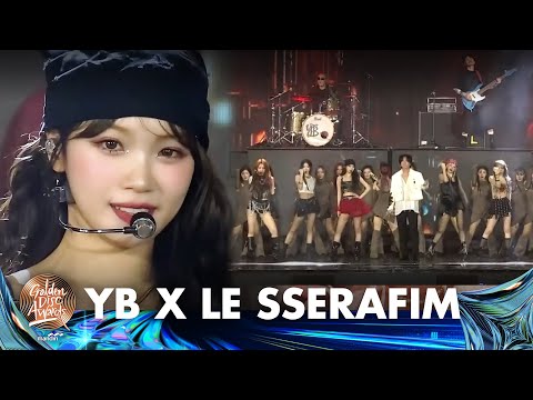 [제38회 골든디스크] YB X LE SSERAFIM - 'UNFORGIVEN + Stay Alive + Fire in the belly' ♪｜JTBC 240106 방송