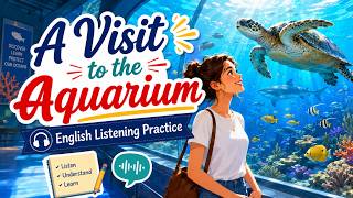 A Visit to the Aquarium 🐠| 10 Minutes English Listening practice | Slow English Podcast