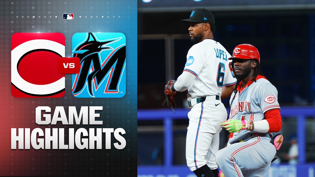 4월7일 신시내티 마이애미 MLB 하이라이트