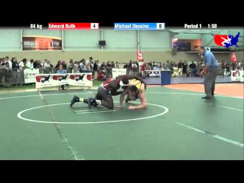Edward Ruth vs. Michael Dessino at 2013 ASICS University Nationals - FS