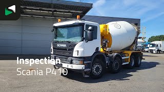 Купить автобетоносмеситель Scania P410 8X4 9m3 Liebherr mixer 3-Pedals Steering axle Big-Axle Euro - Изображение 4 | Machineryline KG Автобетоносмеситель Scania P410 8X4 9m3 Liebherr mixer 3-Pedals Steering axle Big-Axle Euro | Изображение 4 - Machineryline