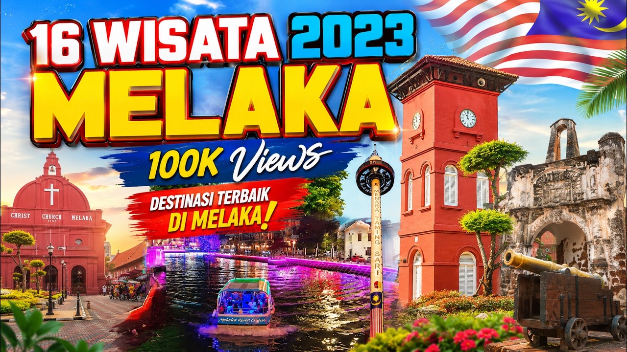 16 Tempat Wisata MELAKA - MALAYSIA, No. 1, 2, dan 8 paling populer & terkenal Tahun 2023