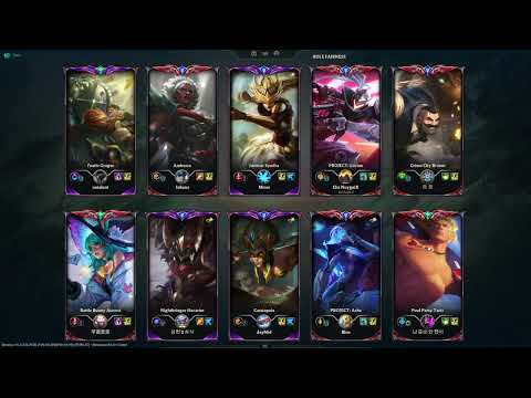 BLG Viper - Ashe 4/7/15 vs Lucian | Grandmaster 1227LP S16 KR | PROJECT: Ashe Skin Gameplay