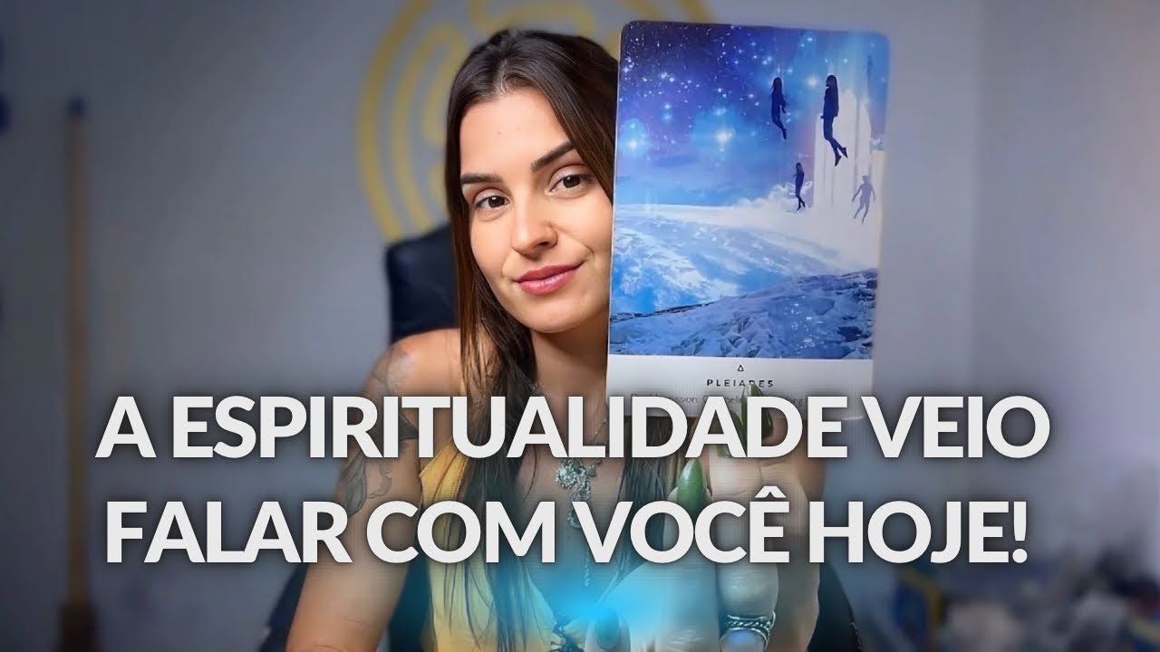 NUNCA VI ALGO TÃO FORTE! VOCÊ PRECISA VER ESSA MENSAGEM DA ESPIRITUALIDADE HOJE!