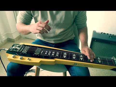 Something (George Harrison, The Beatles) cover on Pomona 6 Duesenberg lap steel