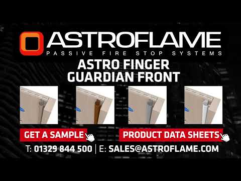 Astro Finger Guardian Front and Rear - Finger Guard for Centre Pivot or Butt Hinged Doors