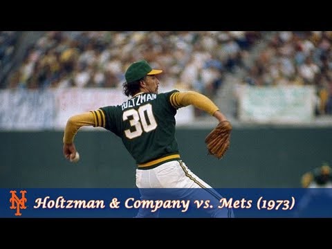 Oakland A's Pitching Performances Episode 13 - Holtzman & Company vs. Mets (1973)