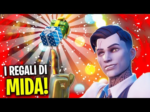 CHE REGALI A RICEVUTO MIDA A NATALE ?! - Fortnite