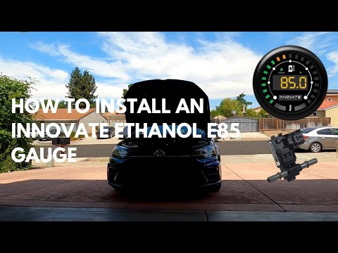 How to Install an Innovate E85 Sensor and Gauge on your MK7!