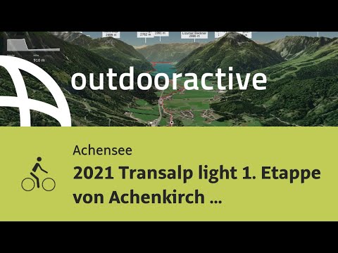 Radtour am Achensee: 2021 Transalp light 1. Etappe von Achenkirch bis Innsbruck