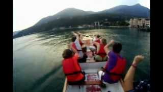preview picture of video 'dragonboat remiera toscolano maderno 10 posti'