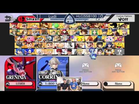 Sm4sh@Mines 37 - Ludi (Greninja) Vs HLG|SSB100 (Marth, Olimar) - Winners Semifinals