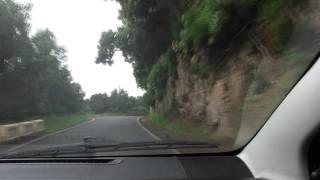 preview picture of video 'Tenerife - Monte Las Mercedes - car ride through curves and clouds - part 2'