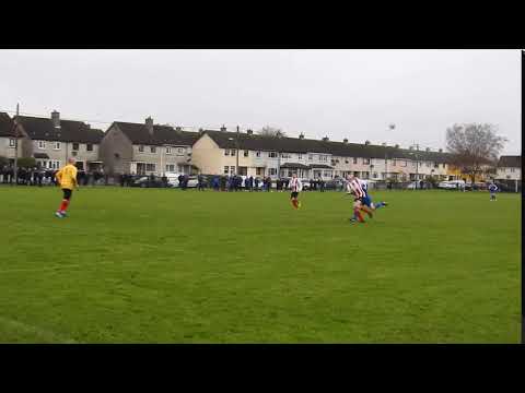 Conor Ellis scores the winner for Balla v Geraldines