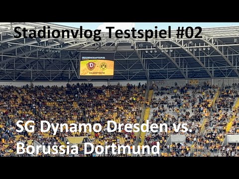 SG Dynamo Dresden vs. Borussia Dortmund 😍🖤💛 | Stadionvlog |  Testspiel #02