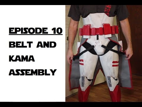 Making Clone Trooper Armor - Episode 10 - How to Make a Belt and Kama