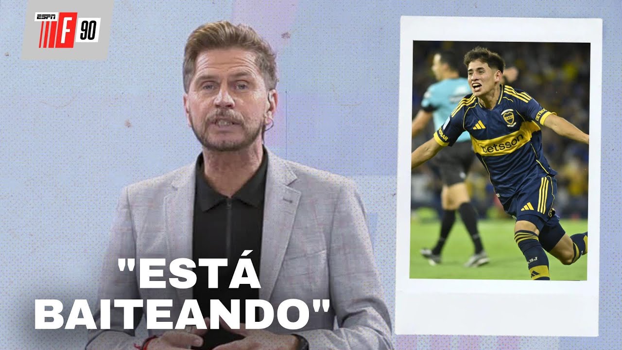 "VIVIR CON ARMONÍA": el Pollo Vignolo abrió #ESPNF90 con un editorial imperdible sobre Boca y Aranda