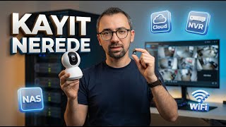 Wi-Fi Kameralarda Kayıt Yöntemleri | SD Kart, Cloud, NAS, NVR ve RTSP Anlatımı