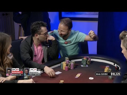 Negreanu vs Esfandiari - $100k Hand Showdown!