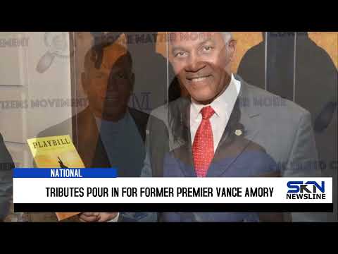 TRIBUTES POUR IN FOR FORMER PREMIER VANCE AMORY