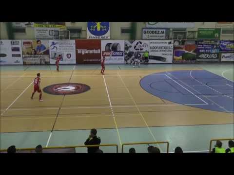 Red Dragons Pniewy -  AZS UG Gdansk 4-3(2-2) skrót spotkania 06.02.2017