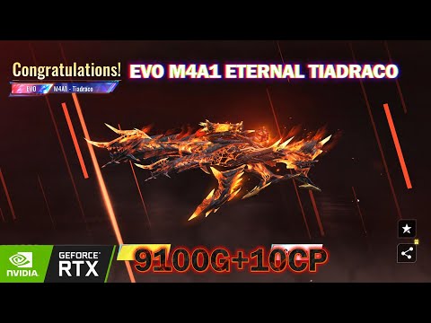 BLOOD STRIKE GACHA  - NEW SKIN EVO! M4A1 ETERNAL TIADRACO