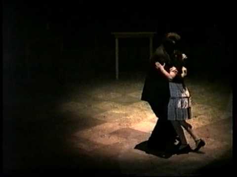  Gerardo Portalea  and  Geraldine Rojas  are  dancing  to  a  tango