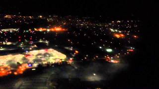 preview picture of video 'Lehigh Valley International Airport (ABE) Night Landing'