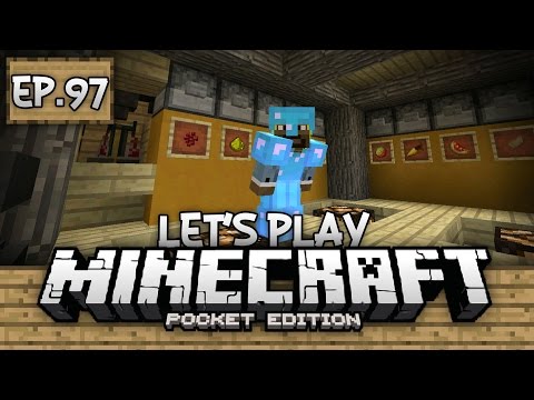 Survival Let's Play Ep. 97 - AUTO-BREWING STATION!!! - Minecraft PE (Pocket Edition)