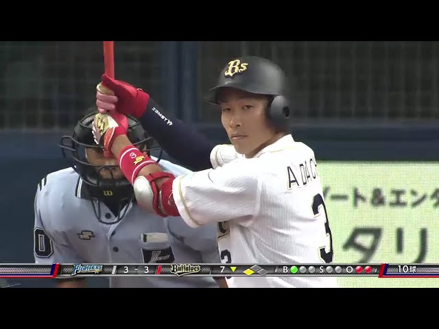 【7回裏】ベンチも大喜び!! バファローズ・安達の勝ち越しタイムリー!! 2016/7/12 Bs-F