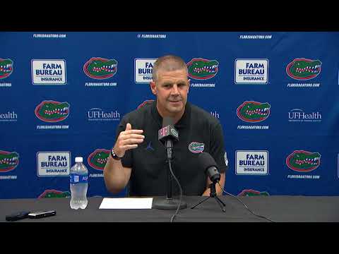 Postgame Press Conference | Florida at Utah